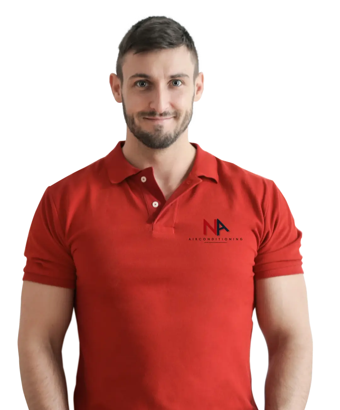 Northampton Air Conditioning air conditioning engineer in branded uniform